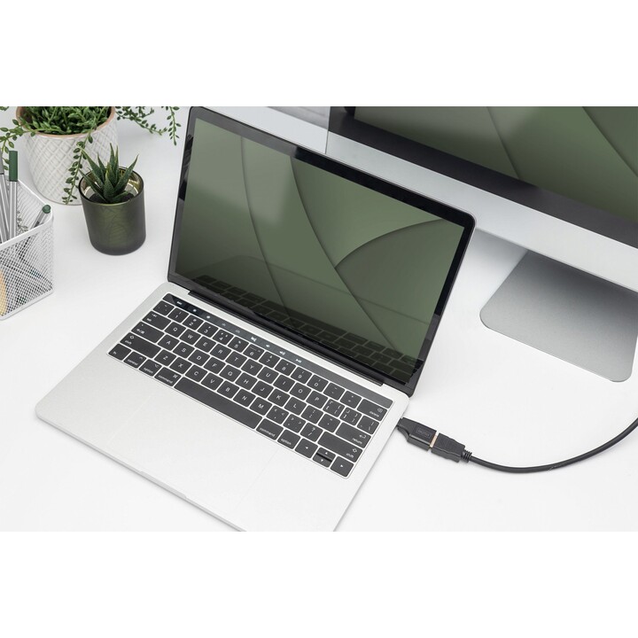 Digitus AK-300450-000-S Adaptador gráfico USB 3840 x 2160 Pixeles Negro
