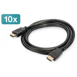 Digitus AK-990920-020-S cable HDMI 2 m HDMI tipo A (Estándar) Negro