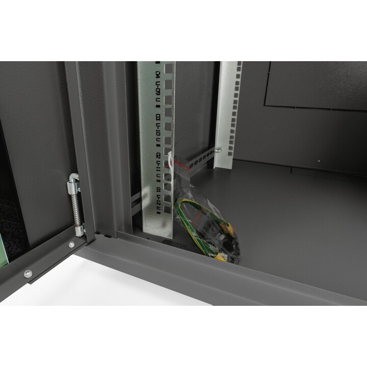 Digitus DN-19 09U-6/6-EC-SW armario rack 9U Bastidor de pared Negro