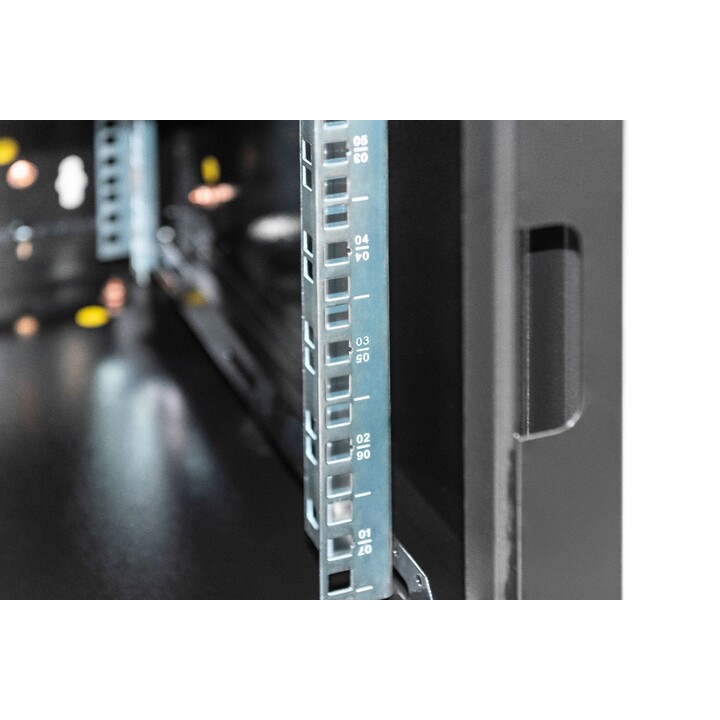 Armadio rack Digitus DN-19 09U-6/6-SW 9U da parete, nero