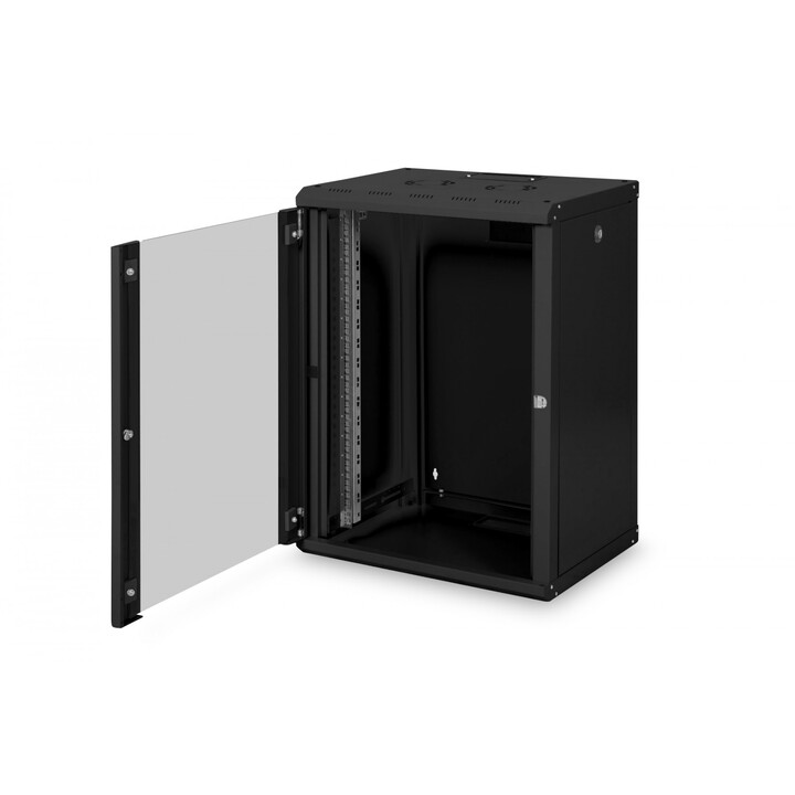 Digitus DN-19 16-U-SW 16U Rackschrank Wandmontage Schwarz