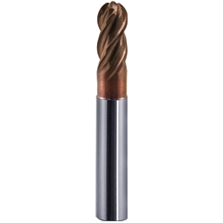 Fraise en carbure FI 4.0 R2.0 11/57 Z4 HA4 VHM TS B440N Mastermill B440N