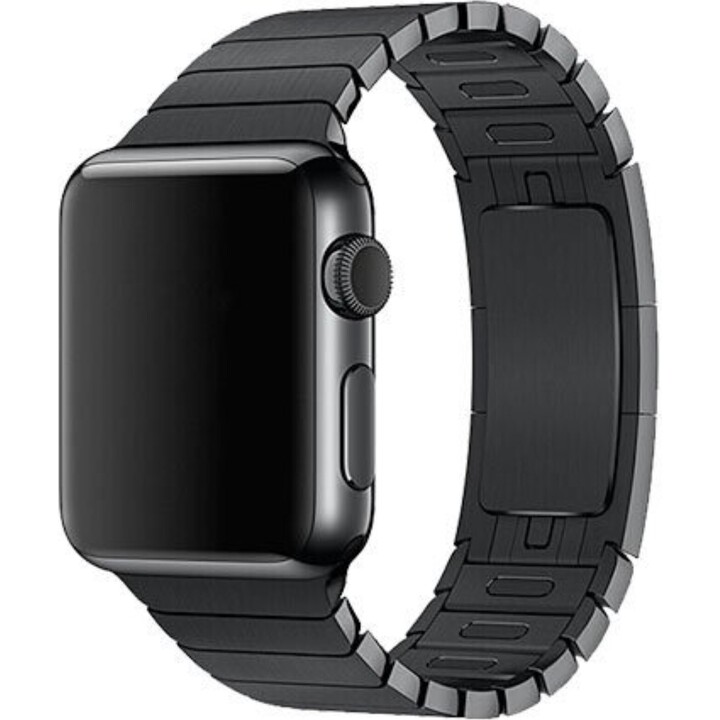 Devia Elegant Link pulsera para Apple Watch de acero inoxidable negra
