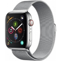Devia Armband für Apple Watch 38/40/41mm Milanese Silber