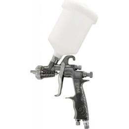 Mar-Pol E-490-0203 Pistola LVLP Aurita MP-500 600 ml 1,4 mm para pintura, Plata