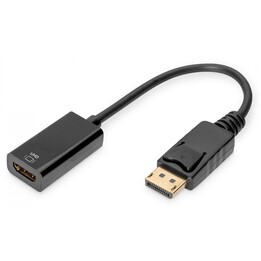 Digitus DB-340415-002-S Videokabel-Adapter 0,2 m Schwarz