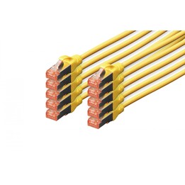 Digitus DK-1644-020-Y-10 cable de red Amarillo 2 m Cat6 S/FTP (S-STP)
