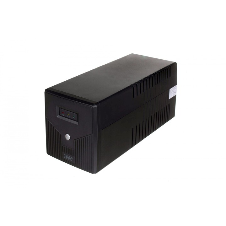 Fonte de Alimentação Ininterrupta (UPS) Digitus DN-170065, Linha Interativa, 0,8 kVA, 480 W, 4 Tomadas CA