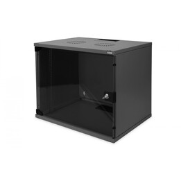 Gabinete de rack Digitus DN-19 09-US-SW 9U para montagem em parede, preto