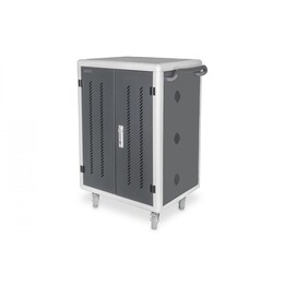 Carrinho e gabinete para dispositivos móveis Digitus DN-45005, gerenciamento de dispositivos móveis e carrinho de carregamento, 