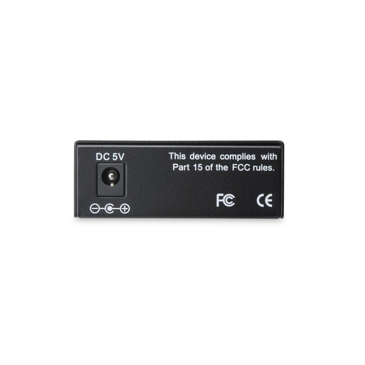 Digitus DN-82010-1 convertidor de medio Interno 1310 nm Multimodo Negro