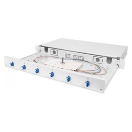 Adaptador de fibra óptica Digitus DN-96330/9 1 peça(s) Cinza