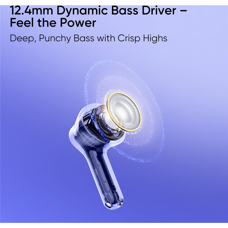 Realme Buds T200 Lite Volt Preto UE