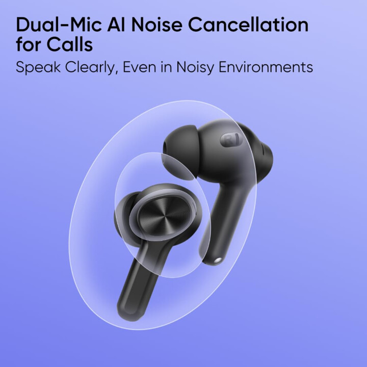 Realme Buds T200 Lite Volt Preto UE