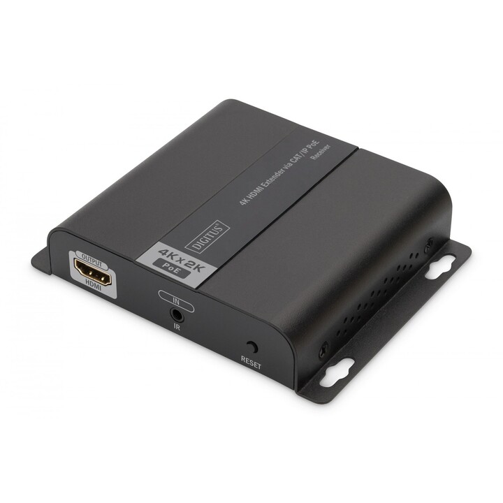 Extensor de áudio/vídeo Digitus DS-55125 Receptor AV Preto