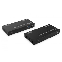 Transmissor e Receptor Extensor de Áudio/Vídeo Digitus DS-55522 Preto