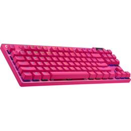 Logitech G 920-012159 teclado Juego RF Wireless + Bluetooth QWERTY Internacional de EE.UU. Magenta