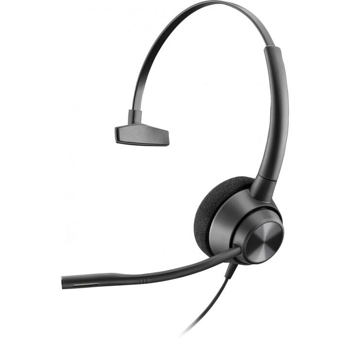 POLY EncorePro 320 Stereo USB-C Headset TAA kabelgebunden Kopfbügel Anrufe/Musik USB Typ C schwarz