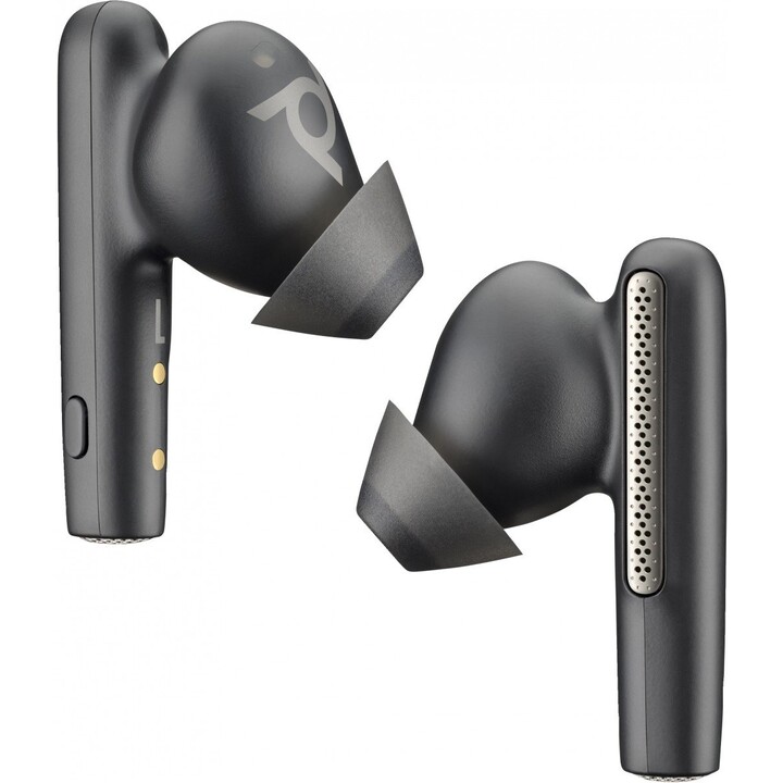 Lot de 2 coques de protection jetables pour écouteurs noirs POLY Voyager Free 60/60+