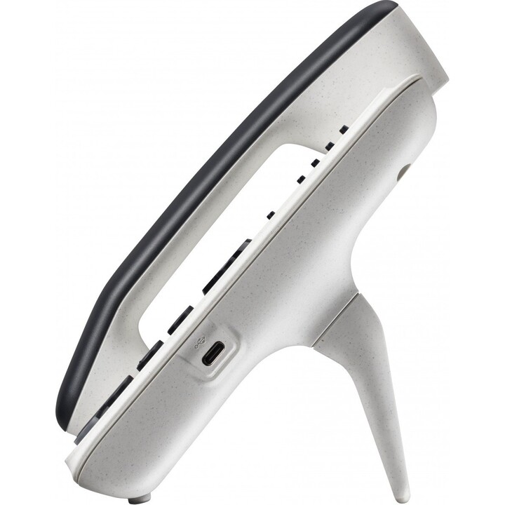 Téléphone IP POLY Edge E220 et téléphone IP compatible PoE Noir 4 lignes IPS