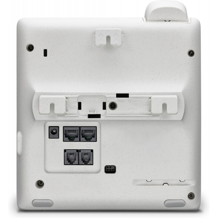 Telefone IP POLY Edge E220 e telefone IP habilitado para PoE preto 4 linhas IPS