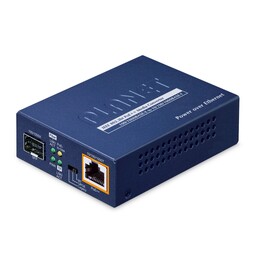 Conversor de mídia PLANET 1 porta 100/1000X SFP para 1000 Mbit/s azul
