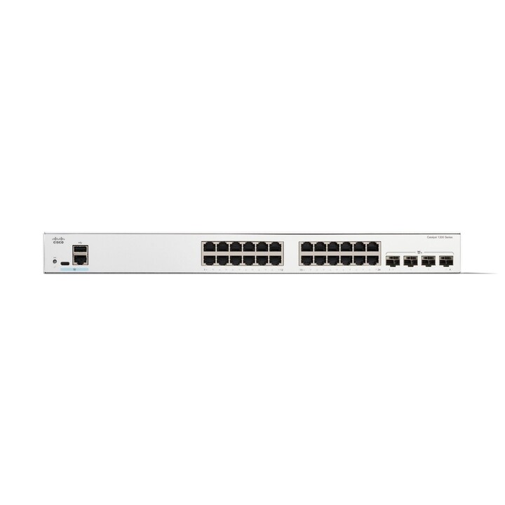 Commutateur géré Cisco C1200-24T-4X L2/L3 Gigabit Ethernet (10/100/1000) Blanc
