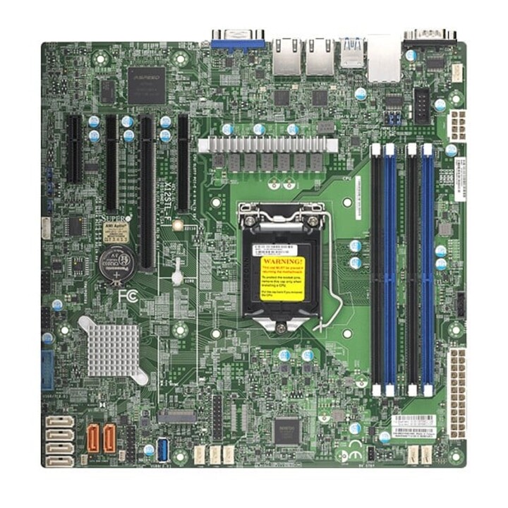 Supermicro X12STL-FB Bulk Intel C252 LGA 1200 (Sockel H5) Micro ATX