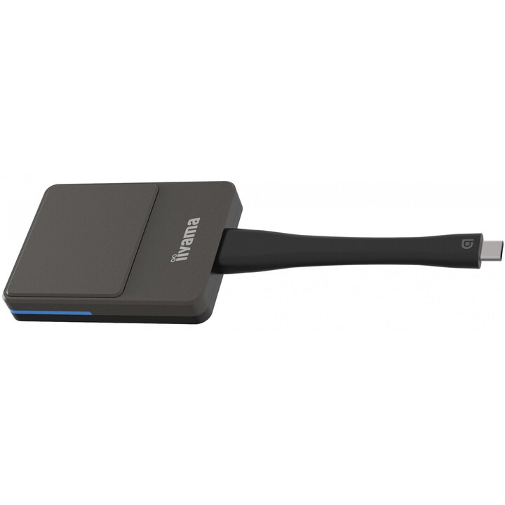 Adaptador USB para Smart TV iiyama WP D002C 4K Ultra HD Preto, Prata