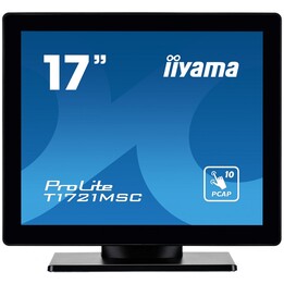 Monitor per PC iiyama ProLite T1721MSC-B2 43,2 cm (17") 1280 x 1024 Pixel SXGA LED Touch Screen Tavolo Nero