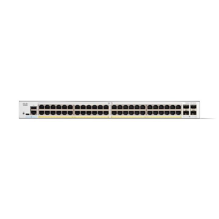 Cisco C1300-48FP-4X Managed Switch L2/L3 Gigabit Ethernet (10/100/1000) Weiß