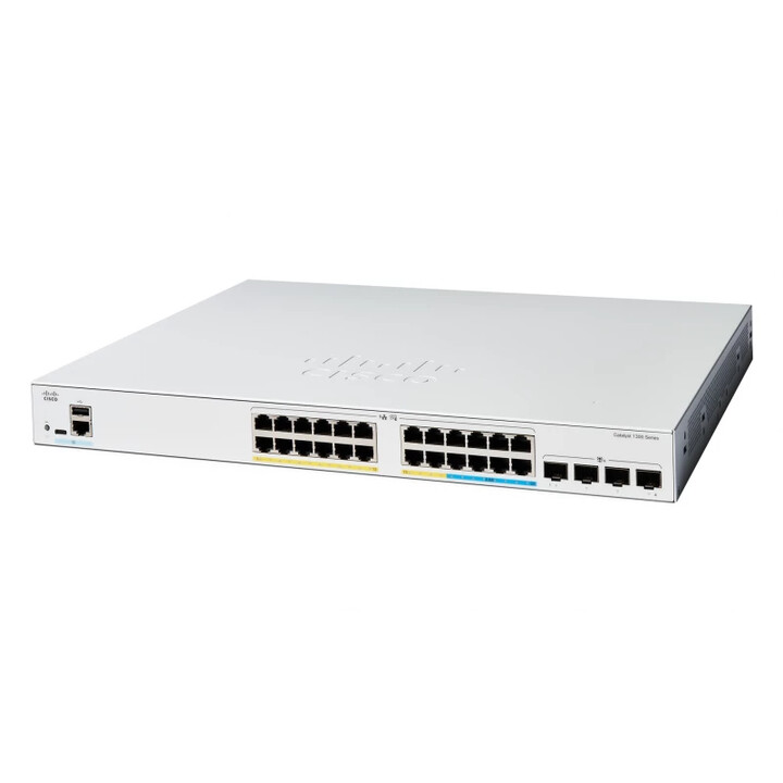 Commutateur géré Cisco Catalyst C1300-24MGP-4X L2/L3 Power over Ethernet (PoE) gris
