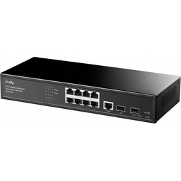 Cudy GS2008S2 Managed L2 Gigabit Ethernet (10/100/1000) 1U Schwarzer Switch