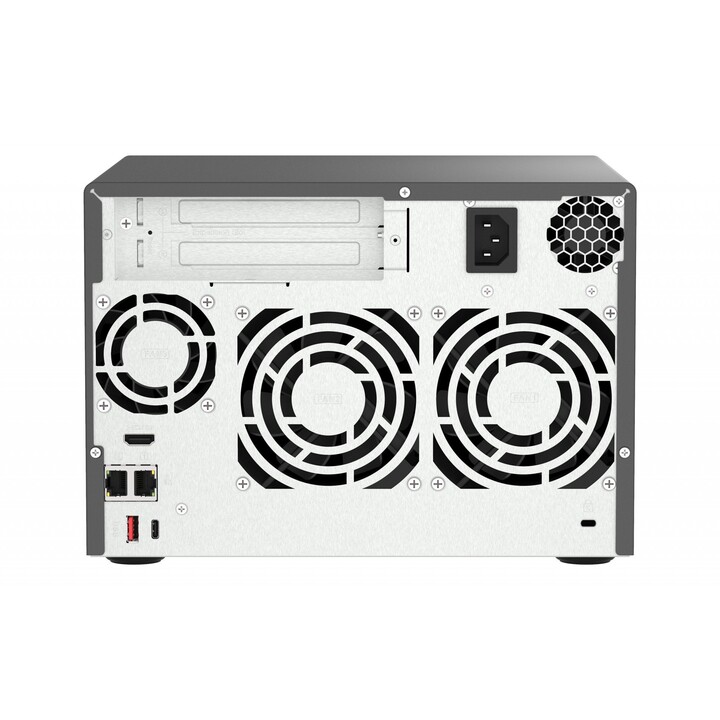 QNAP TVS-H674T-I5-32G servidor de almacenamiento NAS Torre Intel® Core i5 i5-12400 32GB DDR4 Unidad de Disco duro QNAP QTS Ne