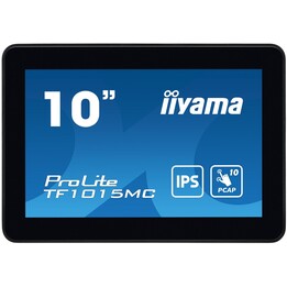 iiyama TF1015MC-B3 pantalla de senalización Panel plano interactivo 25,6 cm (10.1") LED 500 cd / m2 HD Negro Pantalla táctil