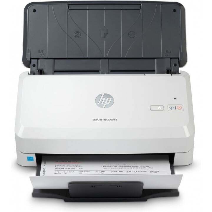 HP Scanjet Pro 3000 s4 Einzelblattscanner 600 x 600 DPI A4 Schwarz, Weiß