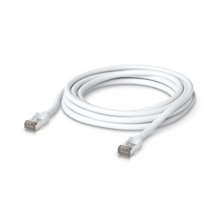 Ubiquiti UACC-Cable-Patch-Outdoor-C6A-5M-W cable de red Blanco Cat6a