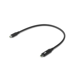 Cabo USB Ubiquiti UACC-Cable-USB-100W-2M-BK Cabo USB USB C Preto, Cinza