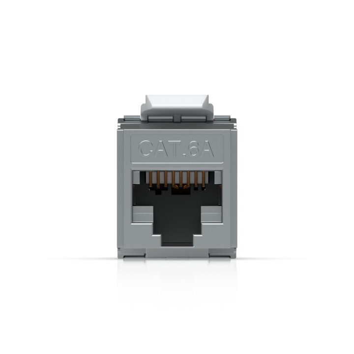 Ubiquiti UACC-Keystone-Coupler-C6A accoppiatore Keystone Cat6A grigio