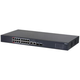 Dahua CS4220-16GT-135 Conmutador Gigabit de Escritorio Gestionado en la Nube de 20 Puertos con 16 Puertos PoE