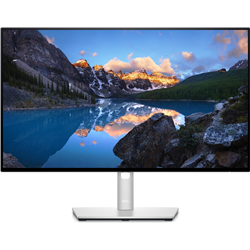 Dell Ultrasharp 24\" FHD LCD IPS Monitor, USB-C Hub Black, Silver