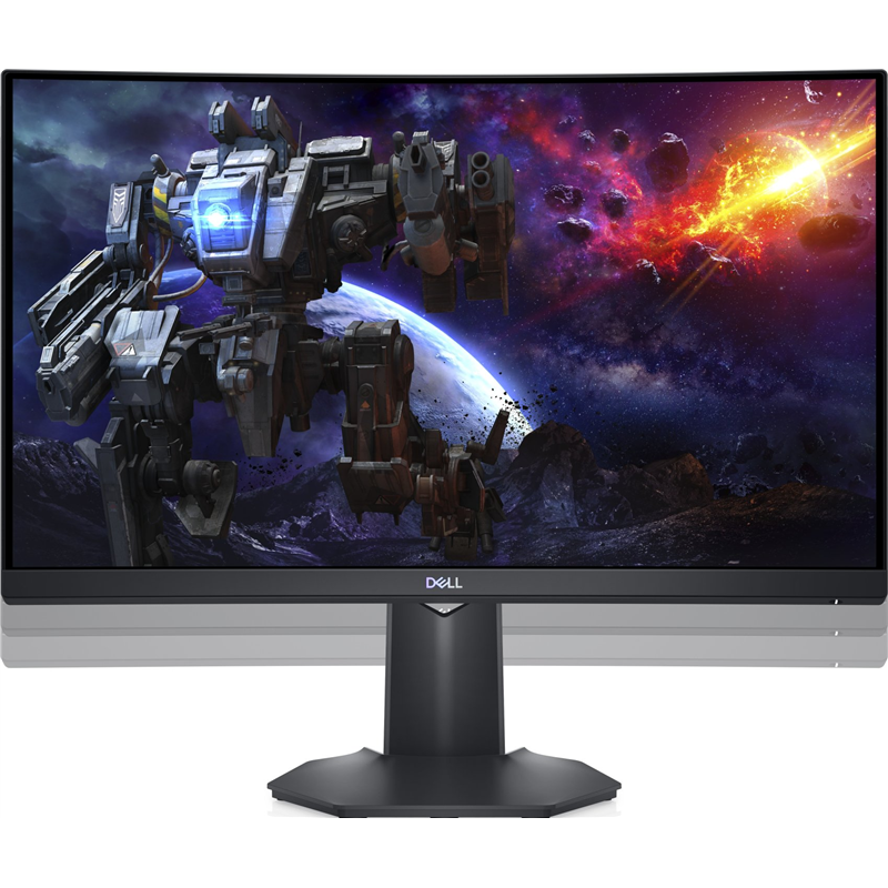 Dell S2422HG Curved Monitor 23.6\" FHD LCD, 1ms, Height Adjustment, Black