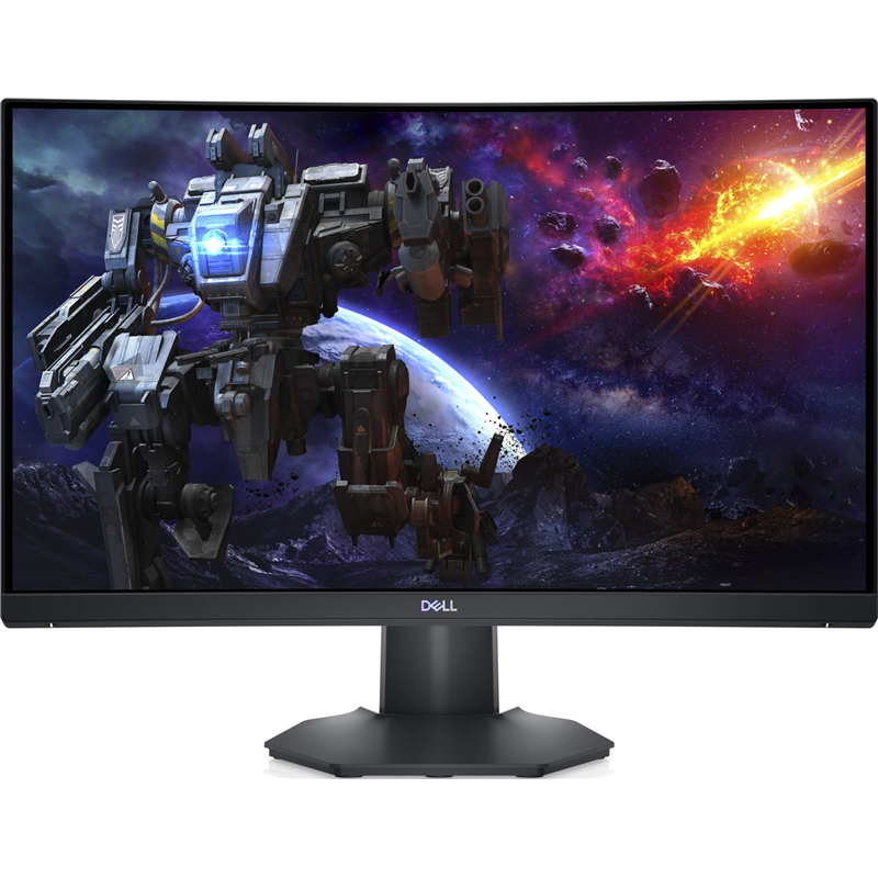 Dell S2422HG Curved Monitor 23.6\" FHD LCD, 1ms, Height Adjustment, Black