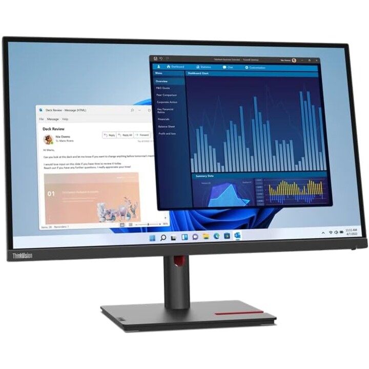 Lenovo ThinkVision T27P-30 27" Monitor, 4k UHD 2160p, IPS