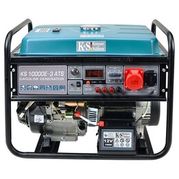 Könner & Söhnen KS 10000E-3 ATS Benzingenerator 230/400V 8,0 kW 1x12V 1x16A