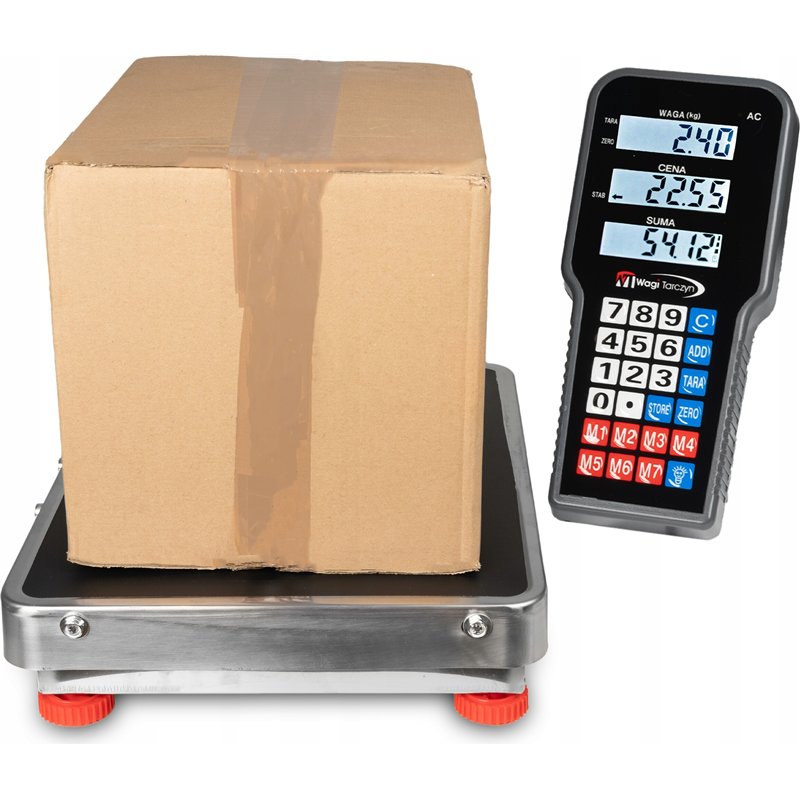 Échelle de plate-forme WAGI Tarczyn WT-090N 150kg affichage sans fil