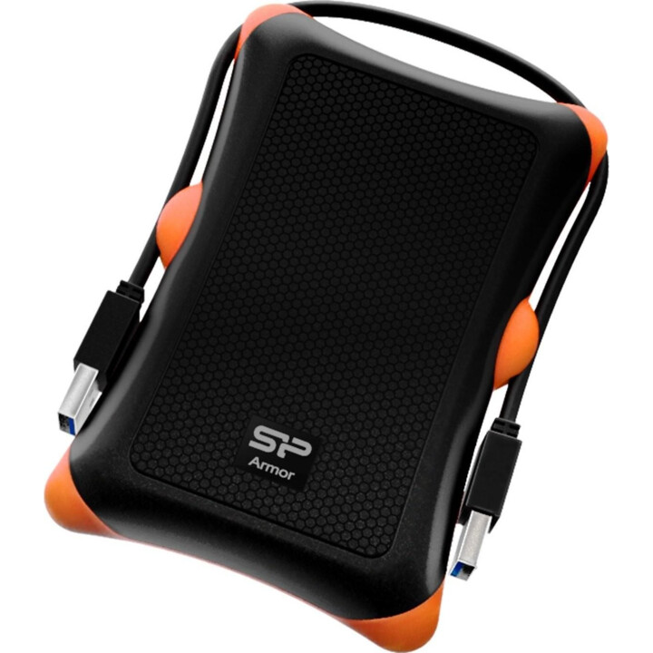 isco Duro Externo A30 de 2,5" (1 TB, USB 3.1, antigolpes), Color Negro