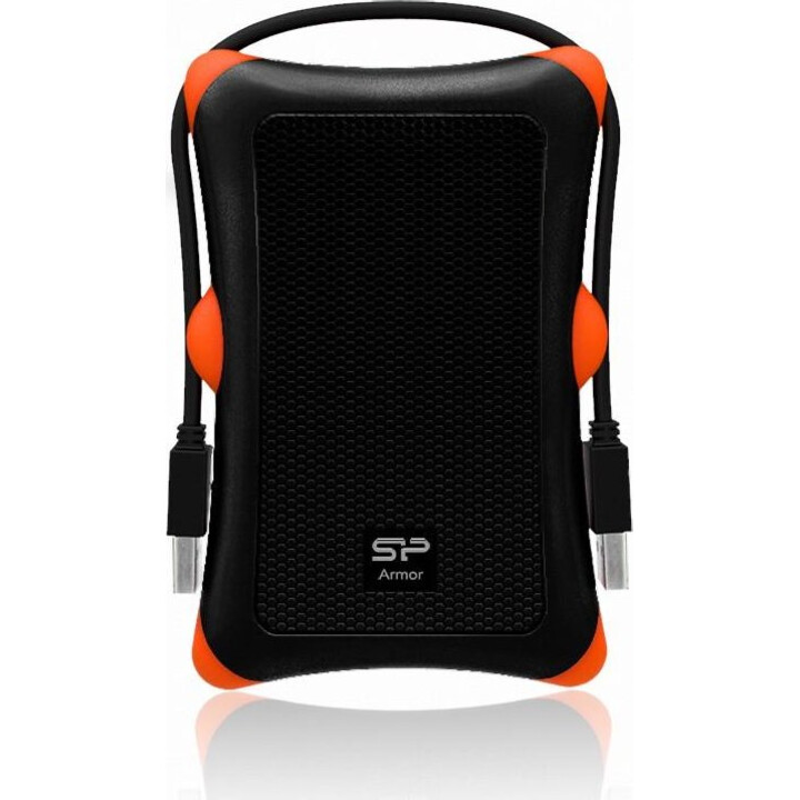 isco Duro Externo A30 de 2,5" (1 TB, USB 3.1, antigolpes), Color Negro