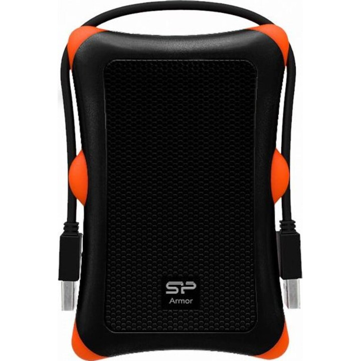SPHD A30 2TB 2,5" Externe Festplatte mit USB 3.1 Schocksicher, schwarz
