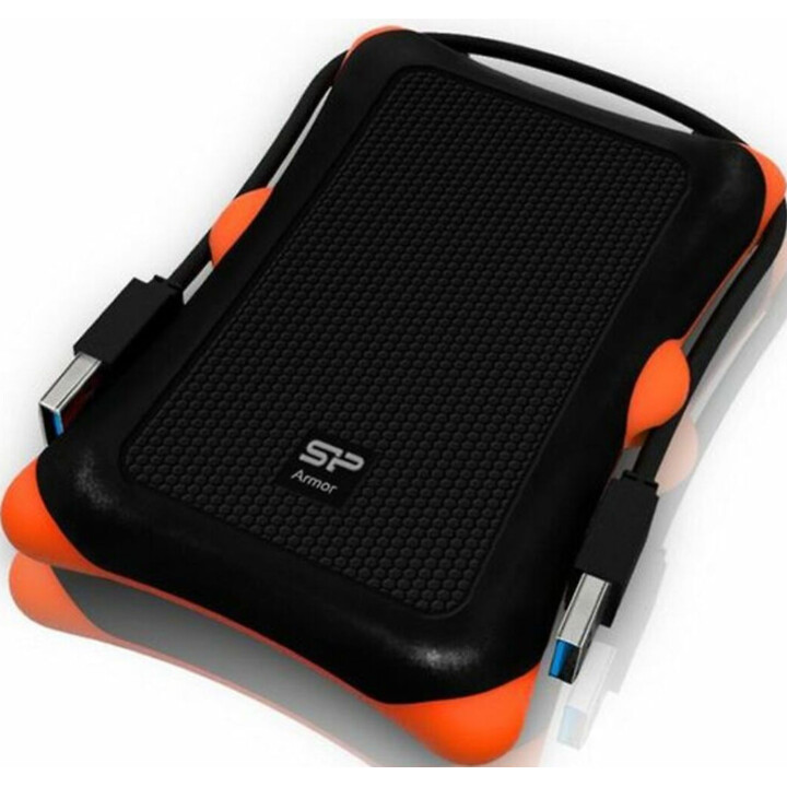 SPHD A30 2TB 2,5" Externe Festplatte mit USB 3.1 Schocksicher, schwarz